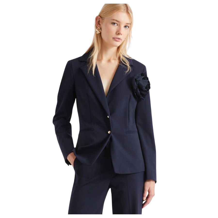 Ritmo Slim Fit Jersey Womens Blazer 2613911024200