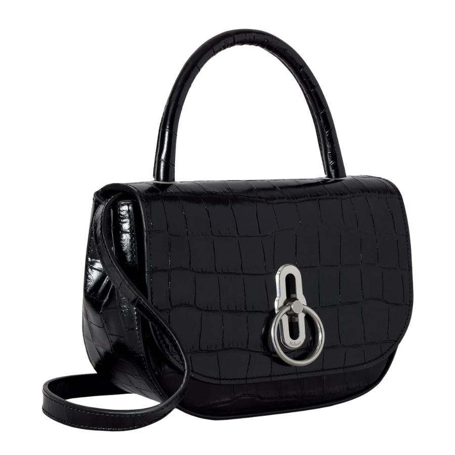 Small Amberley Top Handle Croc Handbag HH0137/641