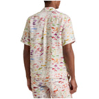 VBQ X Fabrice Hyber Charlie Mens Linen Shirt HAREU228