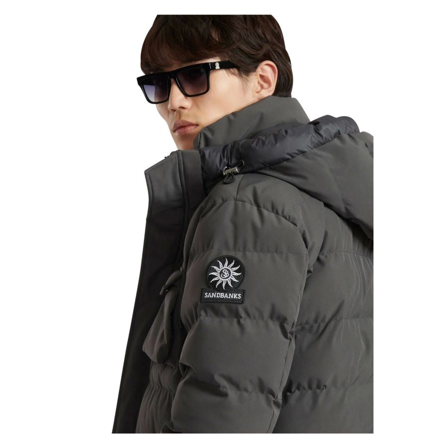 Branksome Long Puffer Mens Coat M06