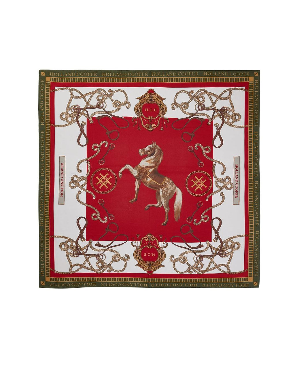 Regal Horse Silk Scarf