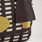 Lily Woven Leather Womens Handbag HH0088/000