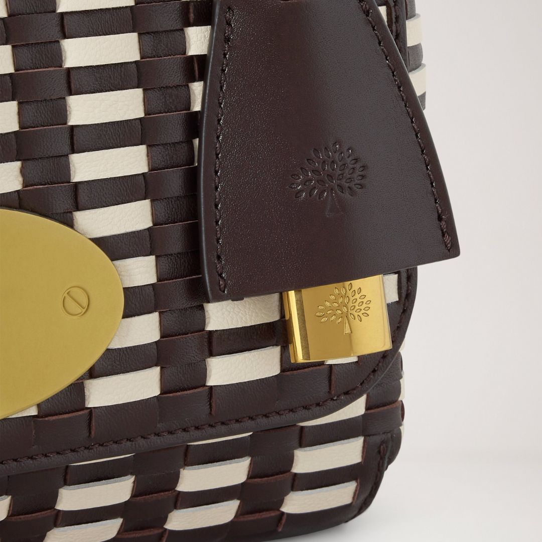 Lily Woven Leather Womens Handbag HH0088/000