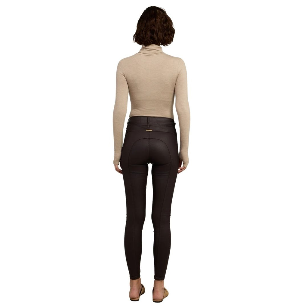 Coated Jodhpur Womens Jeans