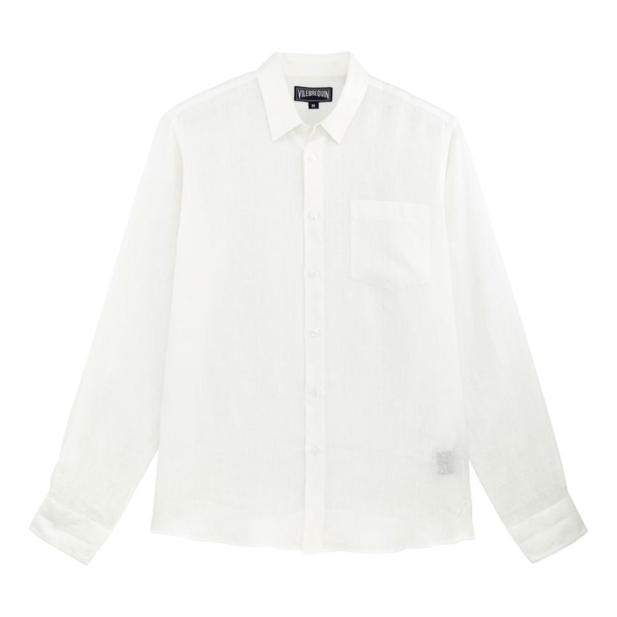 Caroubis Linen Long Sleeve Shirt CRSH9U10