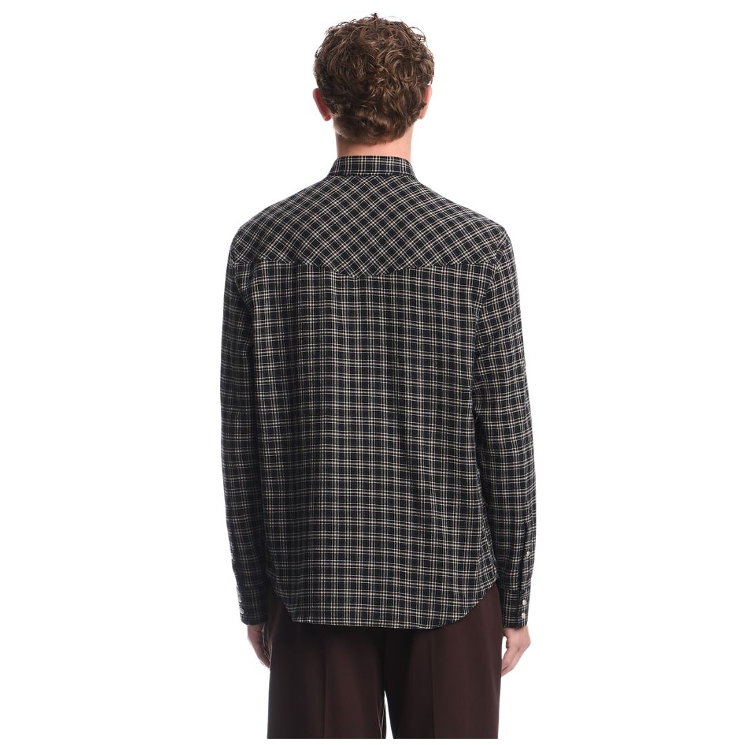Long Sleeve Check Mens Shirt EM007369 TE23284