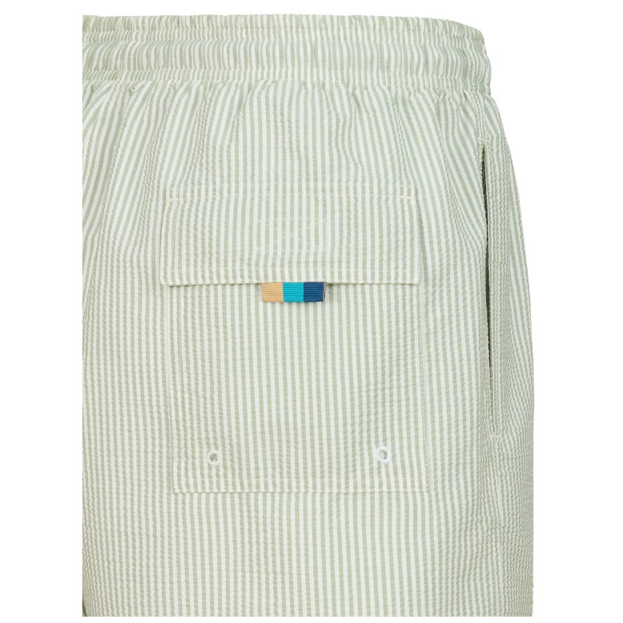 Striped Seersucker Mens Swim Shorts SWM17