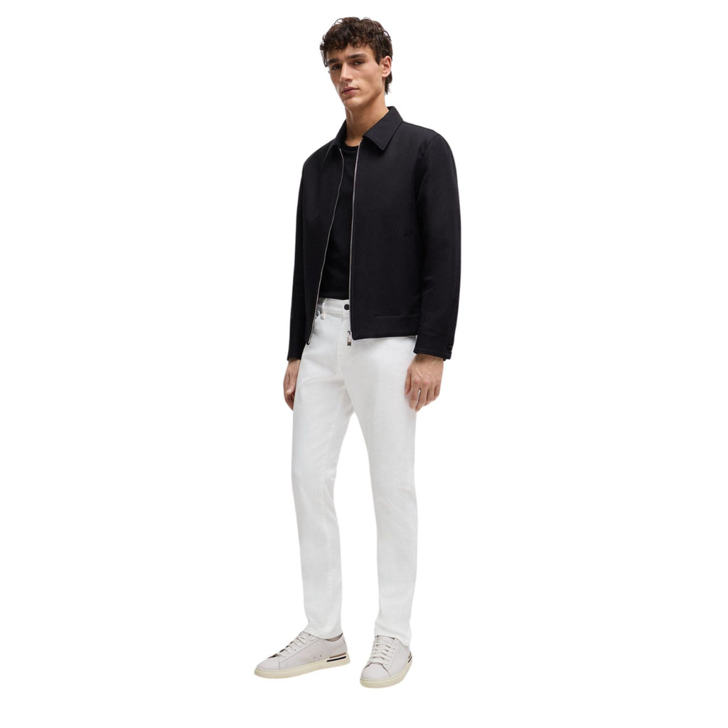 Slim-Fit Jeans In White Cashmere-Touch Denim-50514321