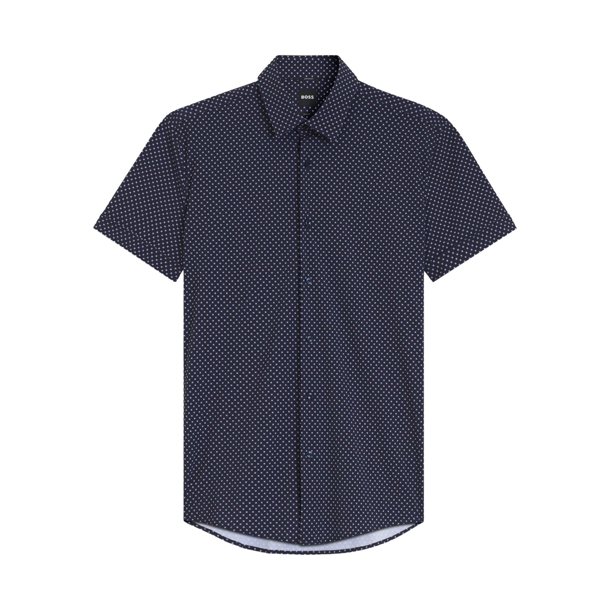P-HANK-SK-SH-C1-252 Slim Fit Short Sleeve Mens Shirt 50539369
