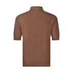 Textured Knitted Mens Polo Shirt 57113/20620