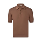 Textured Knitted Mens Polo Shirt 57113/20620