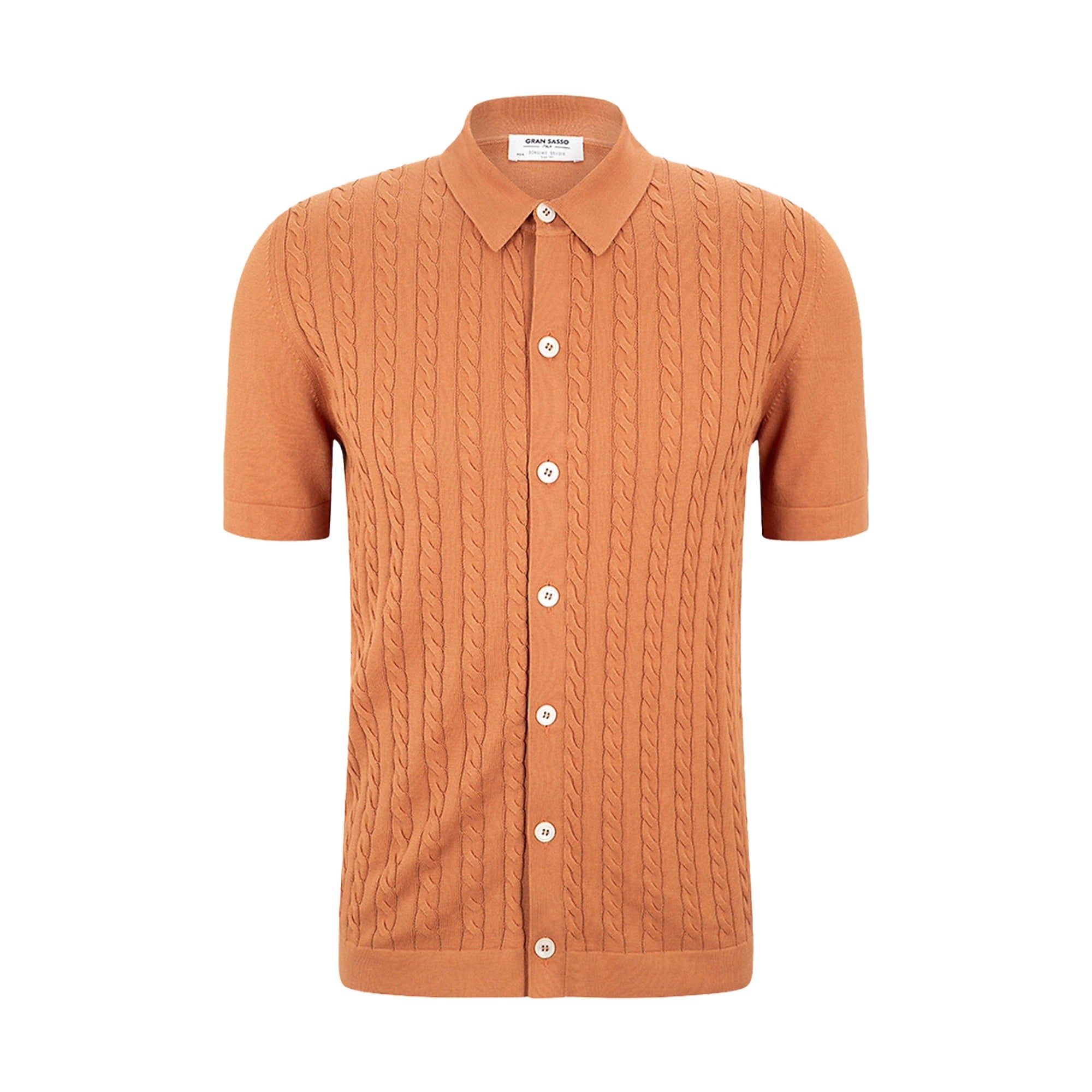 Cable Knit Mens Shirt 57173/18167