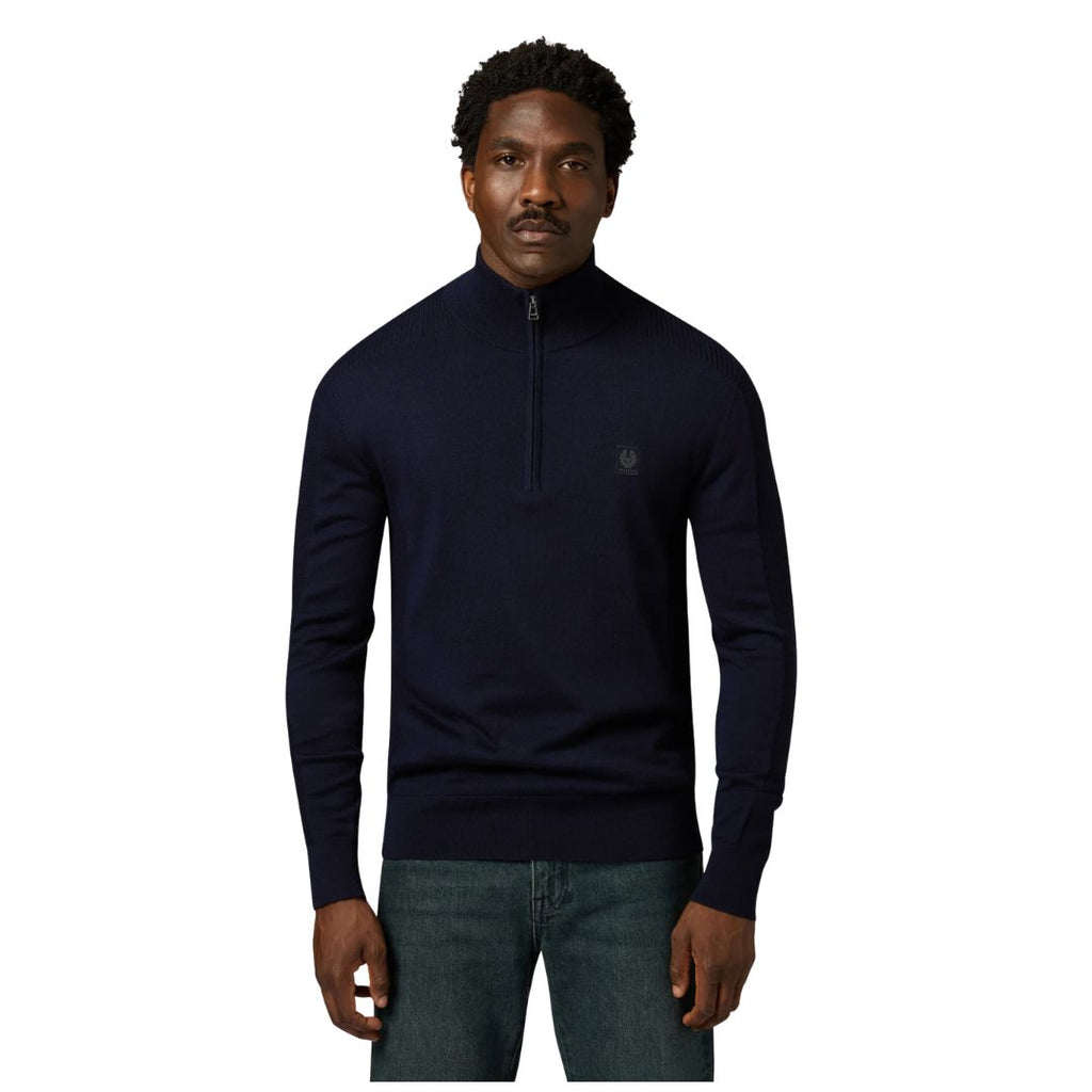Golden Merino Mens Quarter Zip Jumper 106453