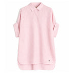 Verve Oversized Linen Womens Shirt 2615111122600