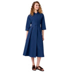 Padana Belted Womens Midi Dress 2615221062600
