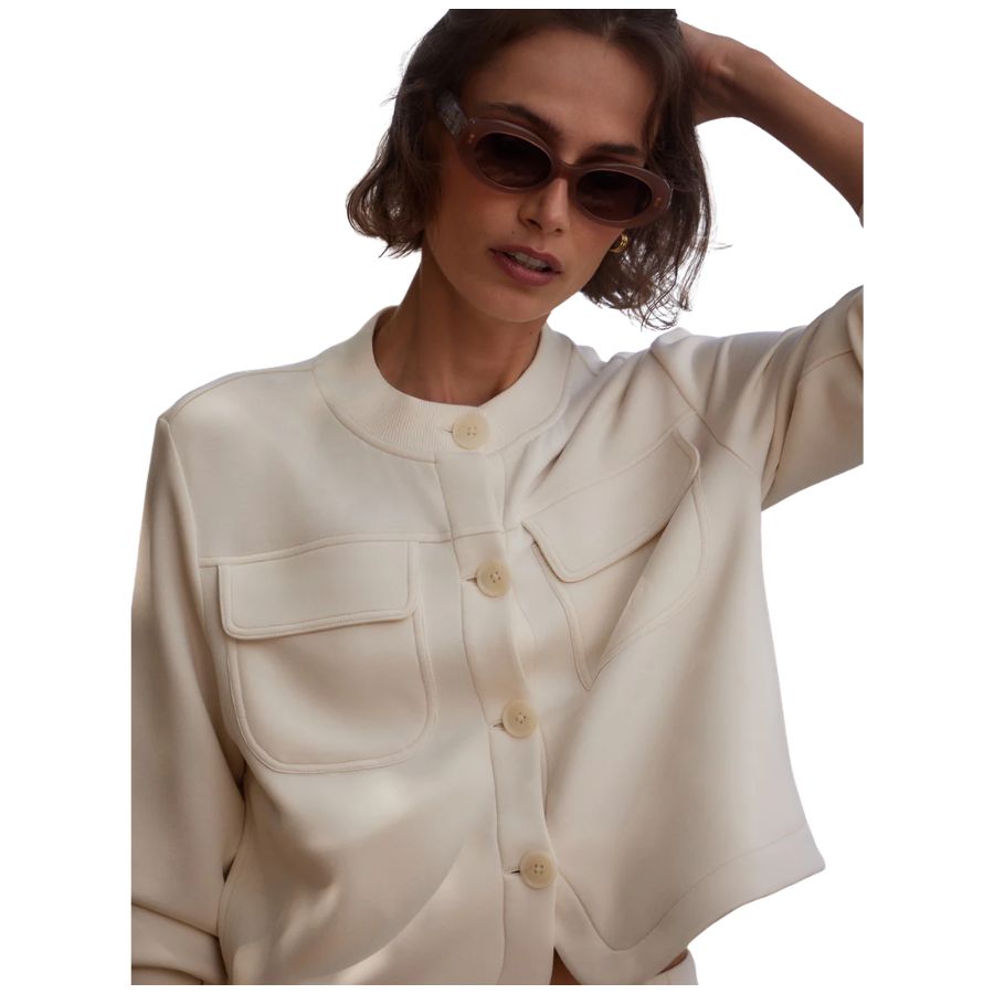 Hartwell Button Through Womens Sweatshirt VAR03168