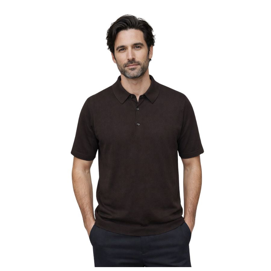 Adrian Short Sleeved Mens Polo Shirt