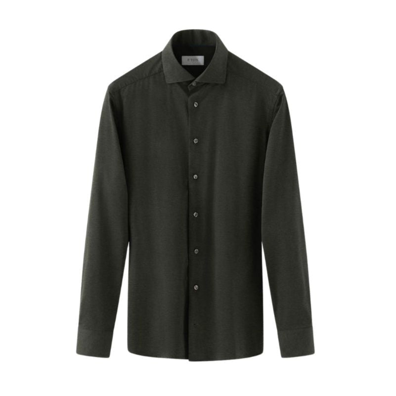 Melange Four-Way Stretch Slim Fit Shirt 100012802