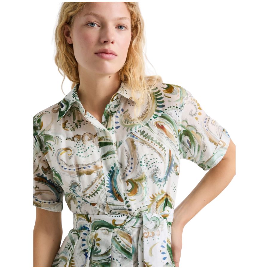Galli Paisley Womens Shirt Dress 2613221342200