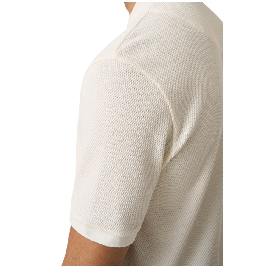 Waffle Open Collar Mens Polo Shirt 100014580