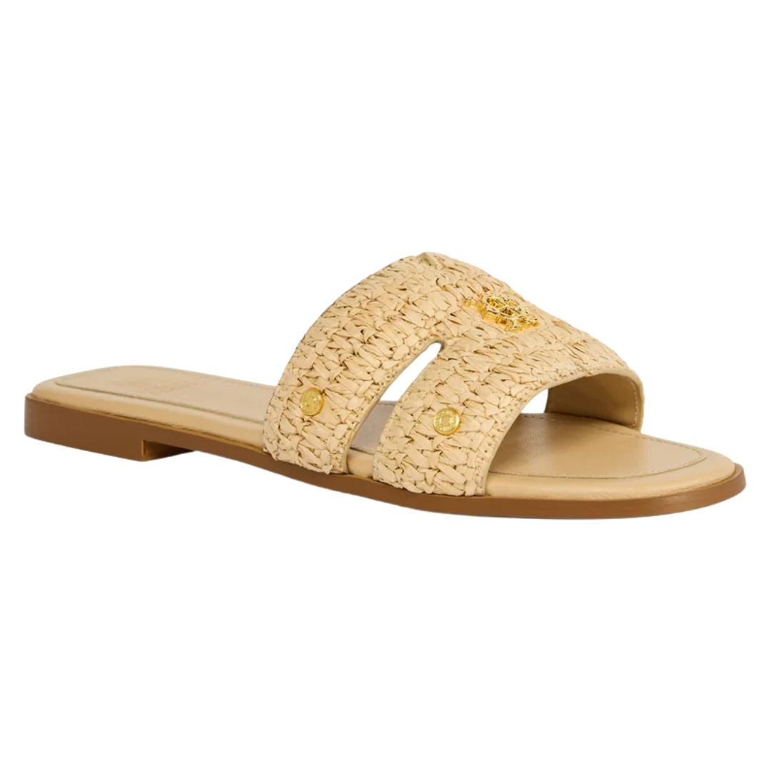 Heraldic Monogram Womens Slides