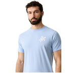 Partisol Embroidered Turtle Mens T-Shirt PSLCM919