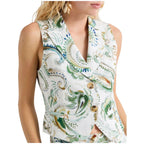 Melodia Womens Linen Waistcoat 2613151032200