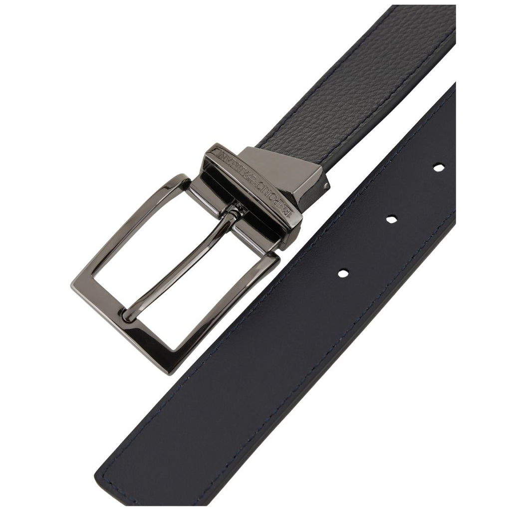 Leather Printed Mens Reversible Belt Y4S195 YLO8J