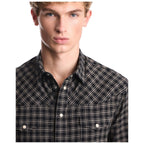 Long Sleeve Check Mens Shirt EM007369 TE23284