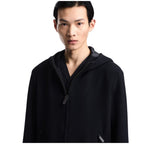Embossed Pattern Mens Hooded Jacket EM000028 AF24811