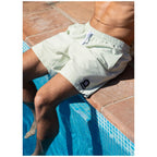 Striped Seersucker Mens Swim Shorts SWM17