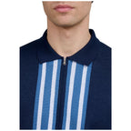 Zip Through Knitted Mens Shirt KNT71