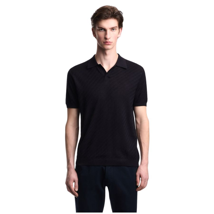 Short Sleeve Polo Collar Jumper EM004307 AF24573