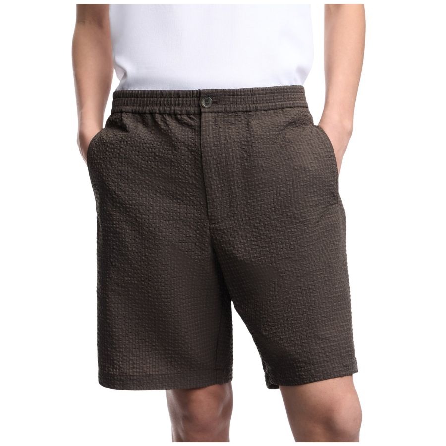 Icon Technical Seersucker Bermuda Shorts EM005502 TE20392