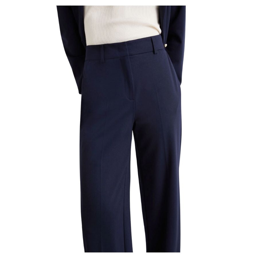Clarino Slim Fit Jersey Womens Trousers 2613781034200