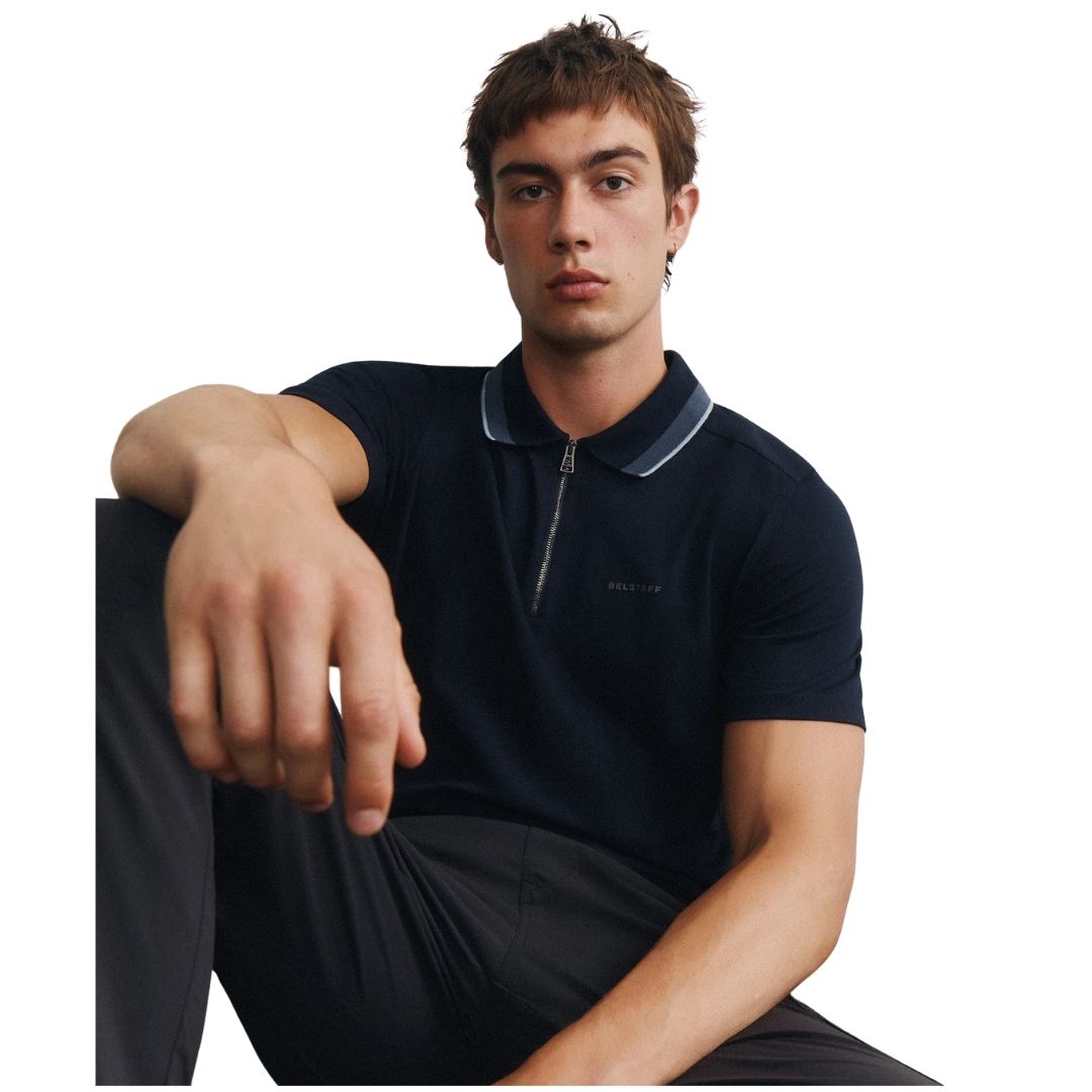 Alloy Mens Tipped Polo 106495