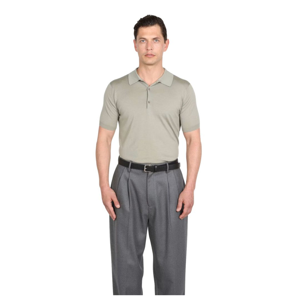 Macloud Extra Fine Merino Wool Mens Polo Shirt