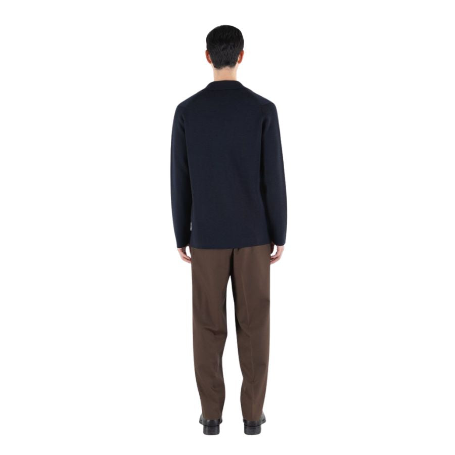 Autry Extra Fine Merino Wool Cardigan