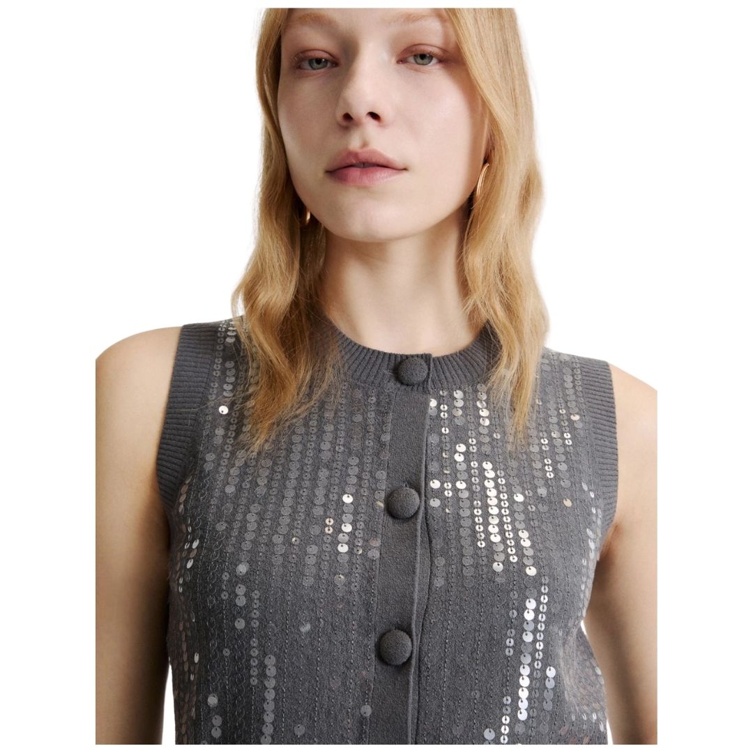 Seroico Sequin Womens Top 2623356014200