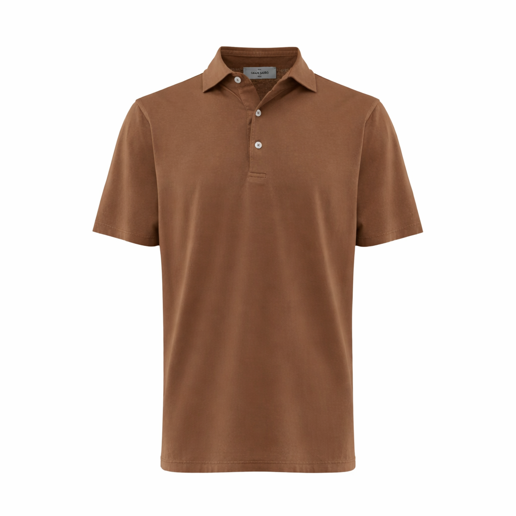 Classic Short Sleeve Mens Polo Shirt 60103/74201