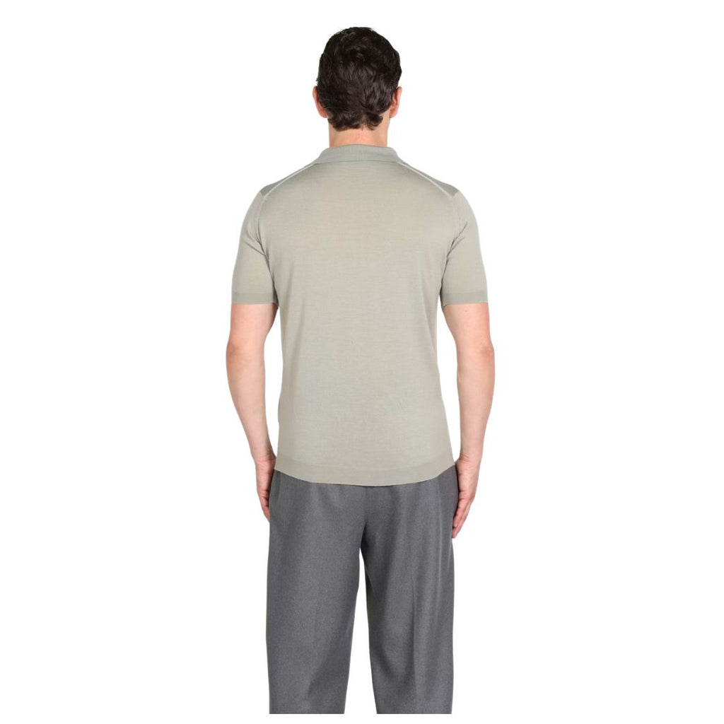Macloud Extra Fine Merino Wool Mens Polo Shirt