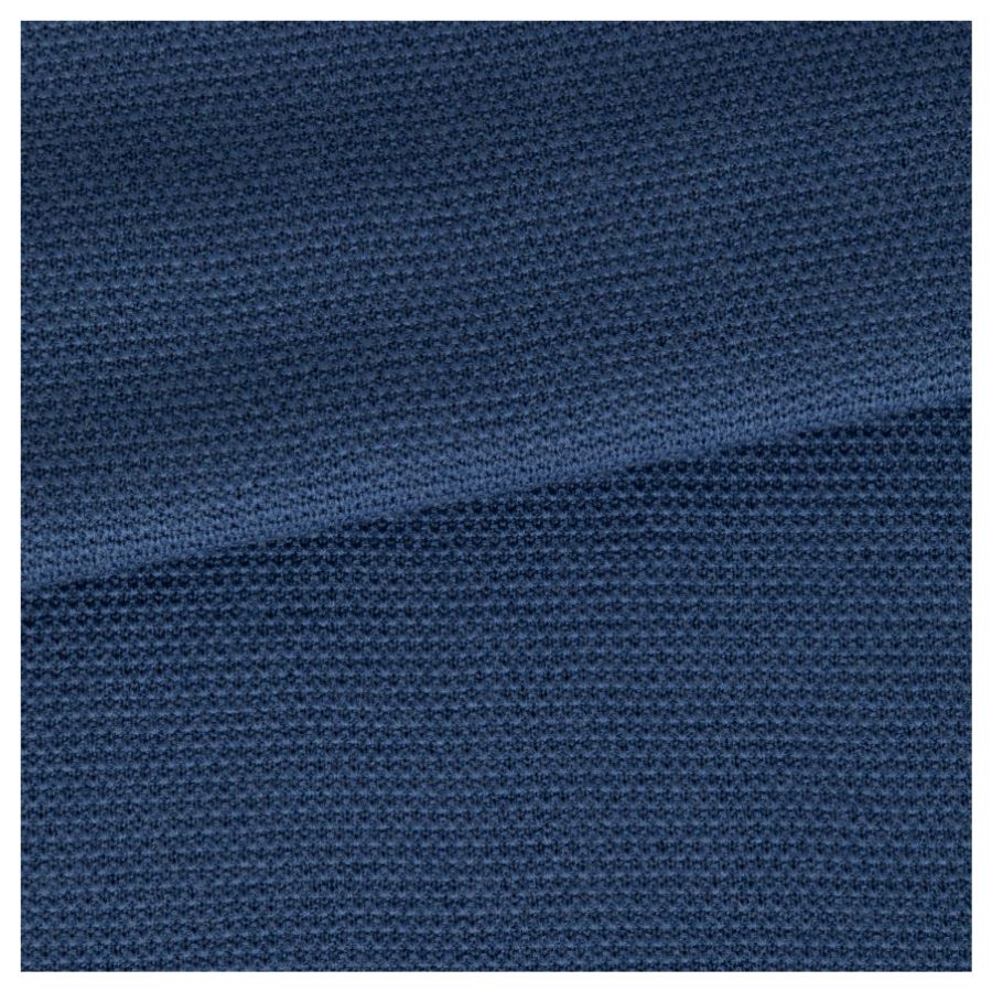 Extra Fine Merino Wool Textured Mens Polo Shirt