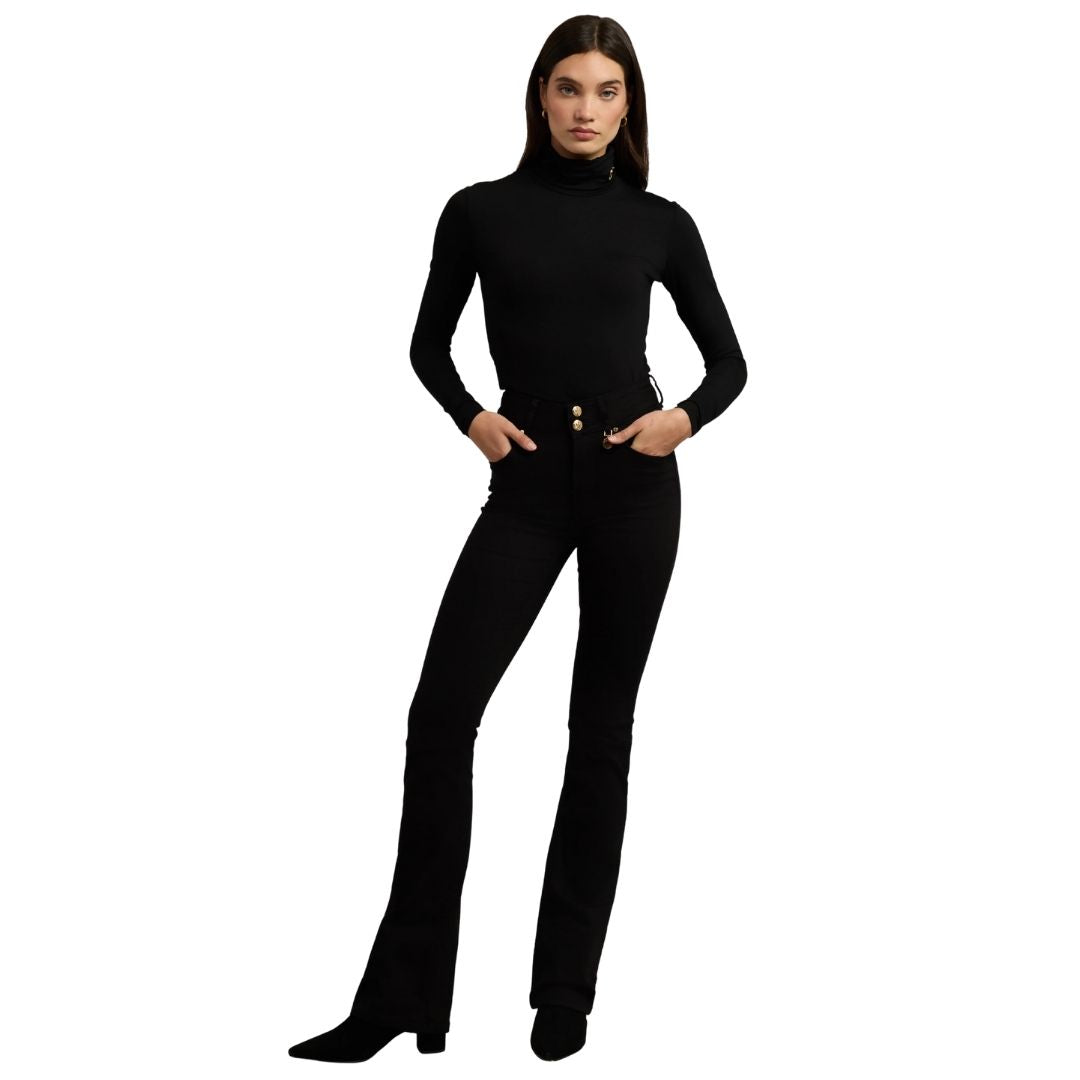 High Rise Flared Womens Jean