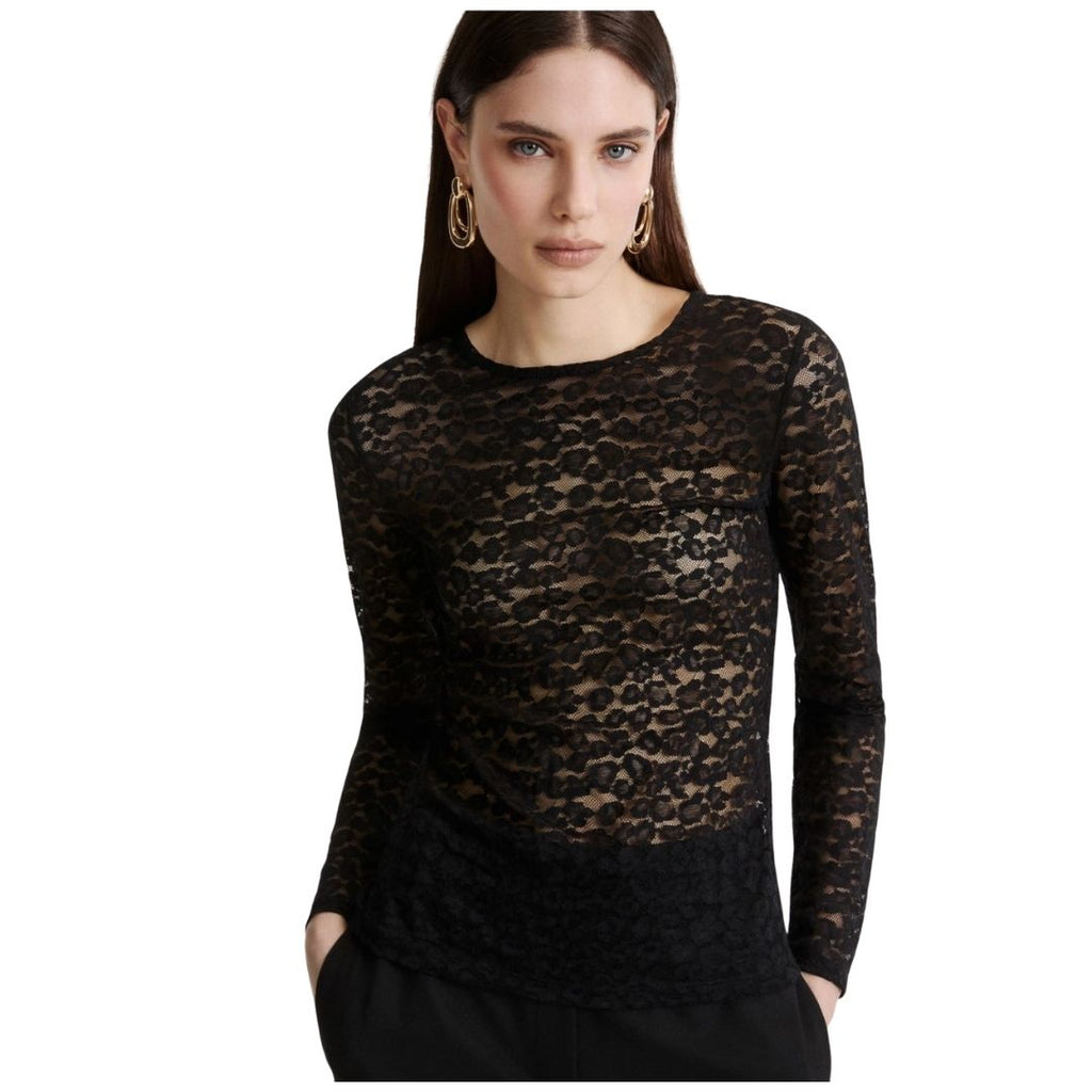 Autore Womens Long Sleeved Lace Top 2623976024200