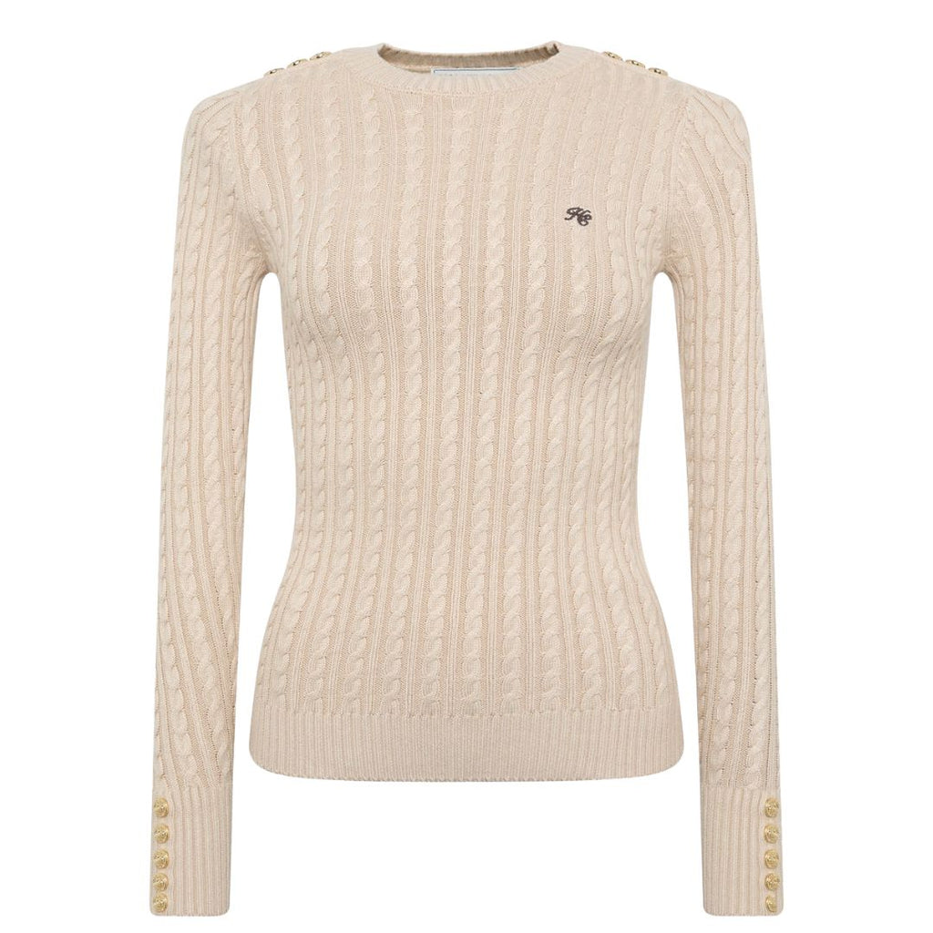 Seattle Cable Crew Neck Womens Jumper