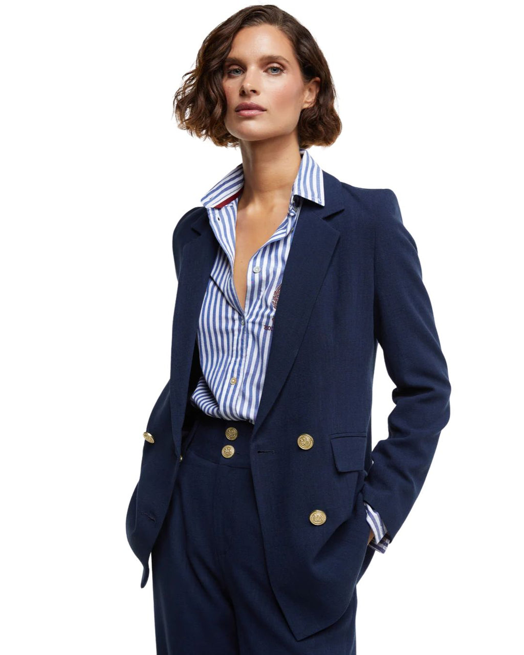 Double Breasted Blazer