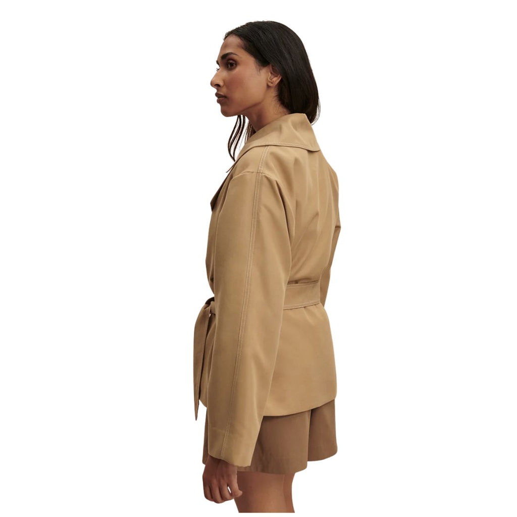 Maddox Womens Short Trench Coat VAR03329