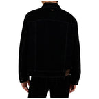 Signature Capsule Mens Flocked Denim Jacket EM001175 AF27564