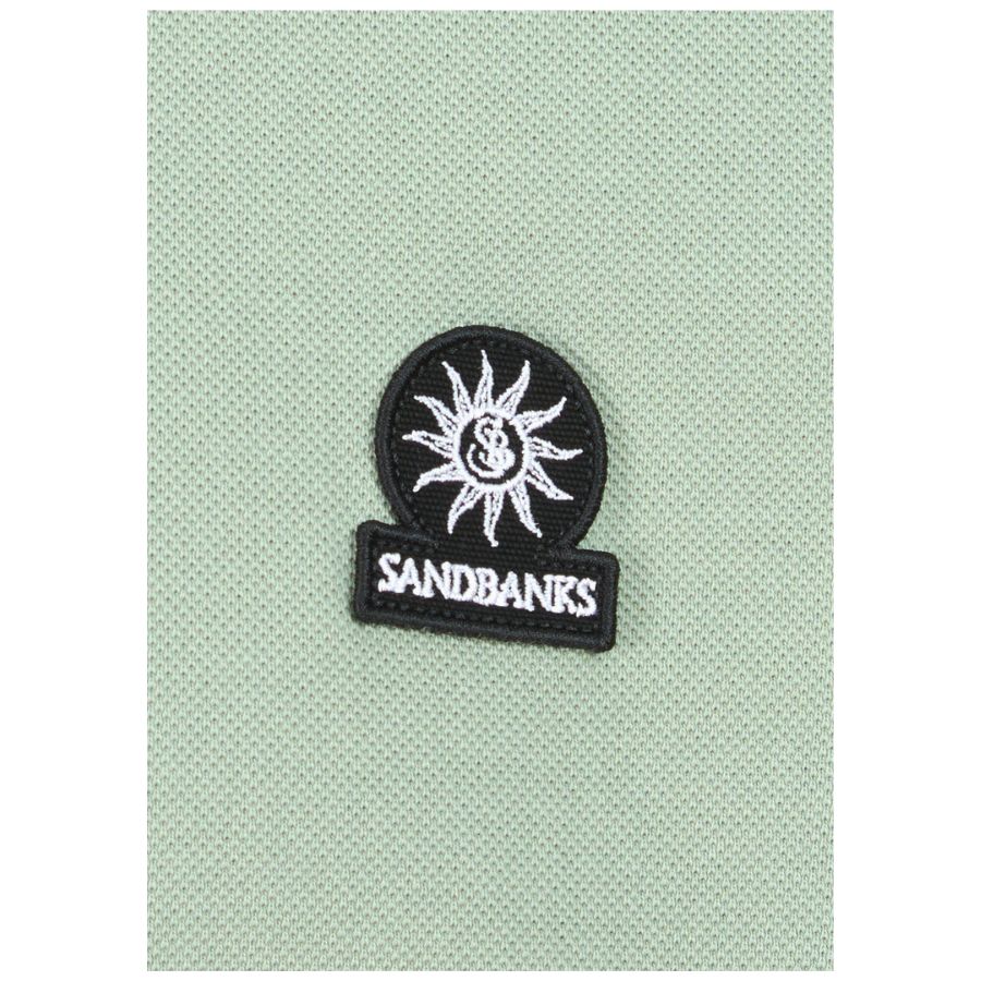Badge Logo Pique Mens Polo Shirt MBP04