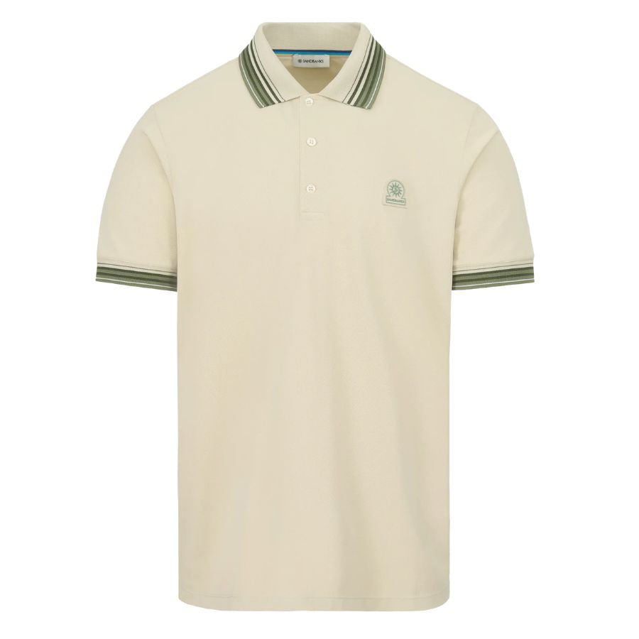 Gradient Rib Mens Polo Shirt MBP58